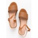 Camilla Tan Platform Espadrille