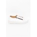 Orsola White Leather Sneaker